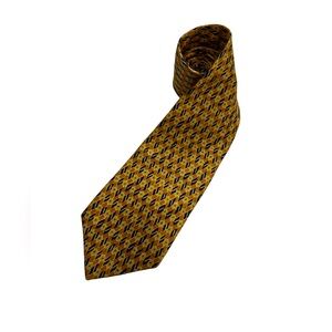 GEOFFREY BEENE MENS TIE 100% SILK. LENGTH 58” INCHES. THE WIDTH IS 4” INCHES.